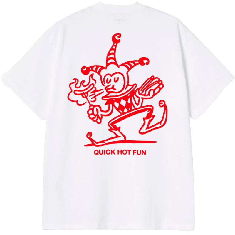 Carhartt WIP Harlequin BBQ T-Shirt White