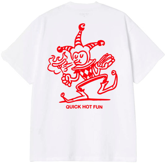 Carhartt WIP Harlequin BBQ T-Shirt White