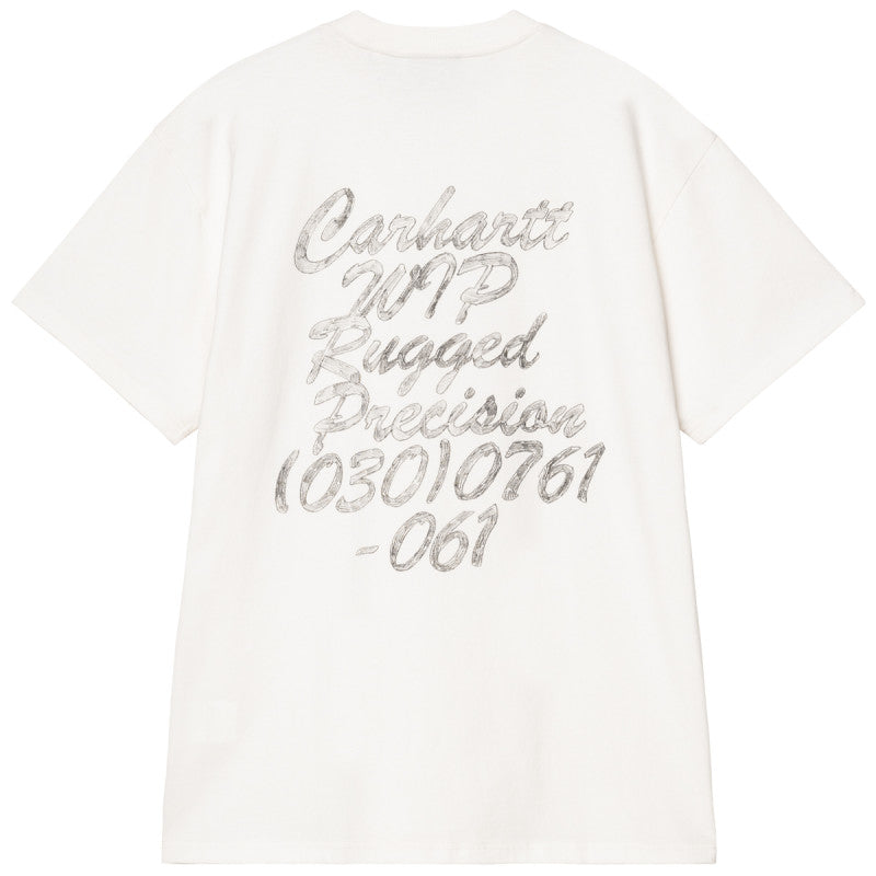 Carhartt WIP Hatching Script T-Shirt Wax Garment Dyed