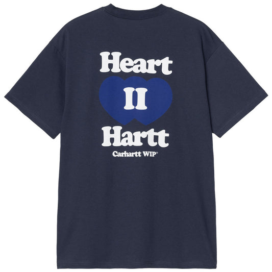 Carhartt WIP Heart II Hartt T-Shirt Blue