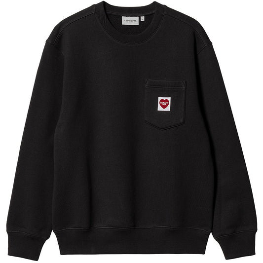 Carhartt WIP Heart Pocket Sweater Black
