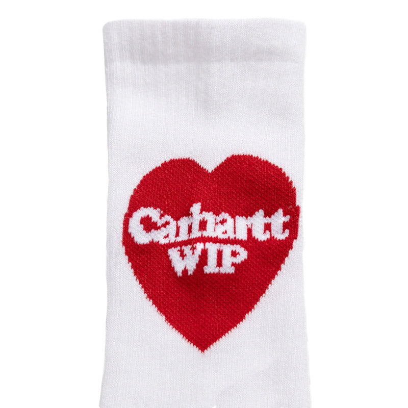 Carhartt WIP Heart Socks White