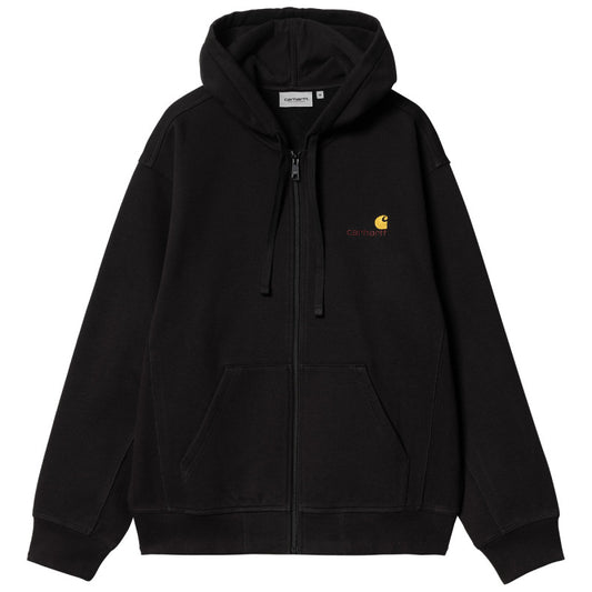 Carhartt WIP Hooded American Script Jacket Black