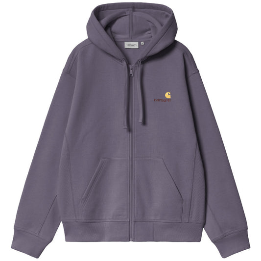Carhartt WIP Hooded American Script Jacket Shady Purple