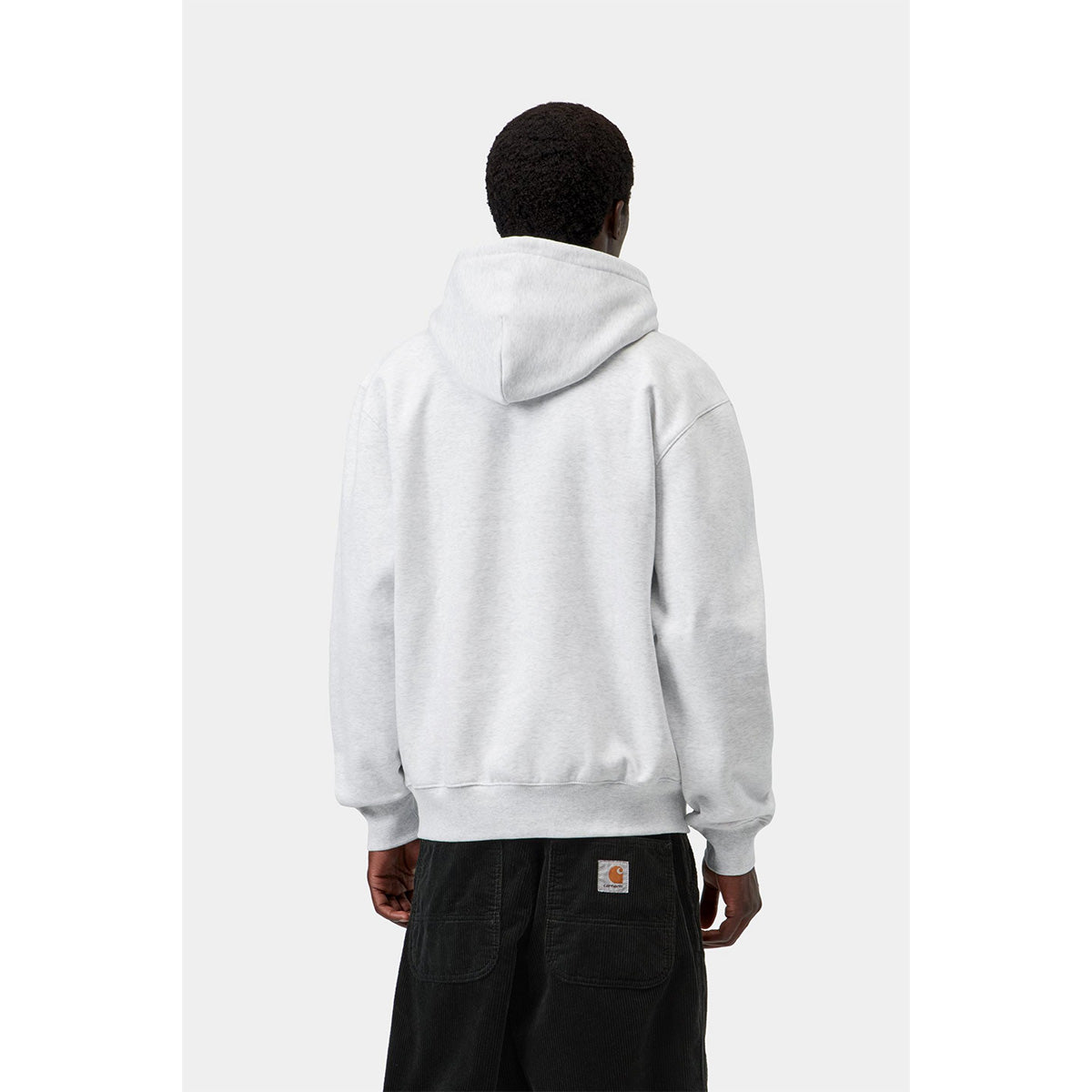 Carhartt WIP Hooded Carhartt Sweater Ash Heather/Graphite