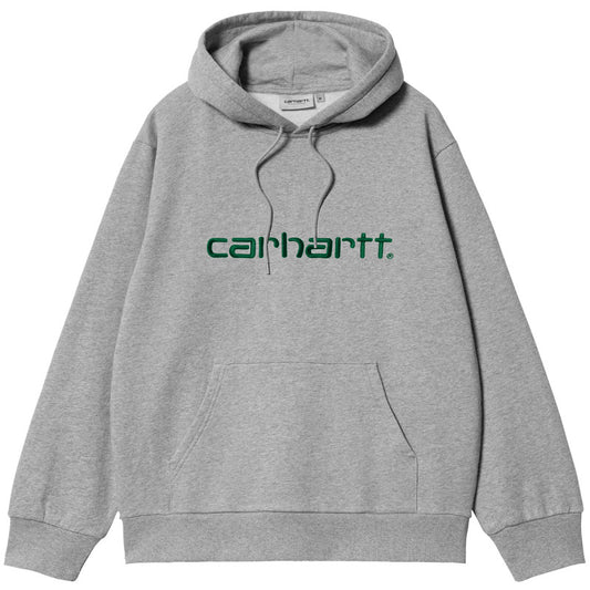 Carhartt WIP Hooded Carhartt Sweater Grey Heather/Chervil