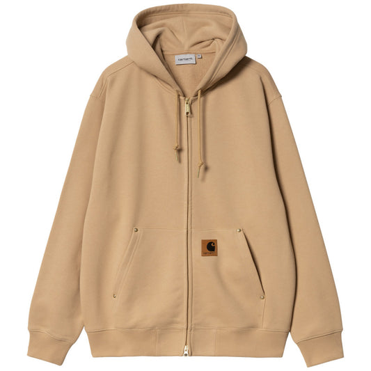 Carhartt WIP Hooded Eldon Sweat Jacket Dusty H Brown