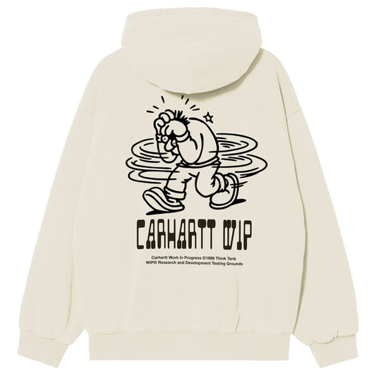 Carhartt WIP Hooded Think Tank Sweat Jacket Wax/Black