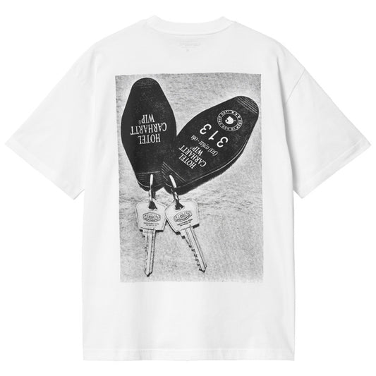 Carhartt WIP Hotel Keys T-Shirt White/Black