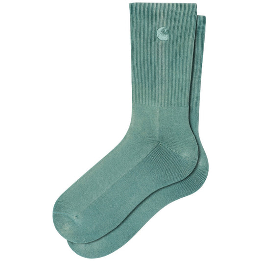 Carhartt WIP Hudson Socks Saguaro Chalk Wash