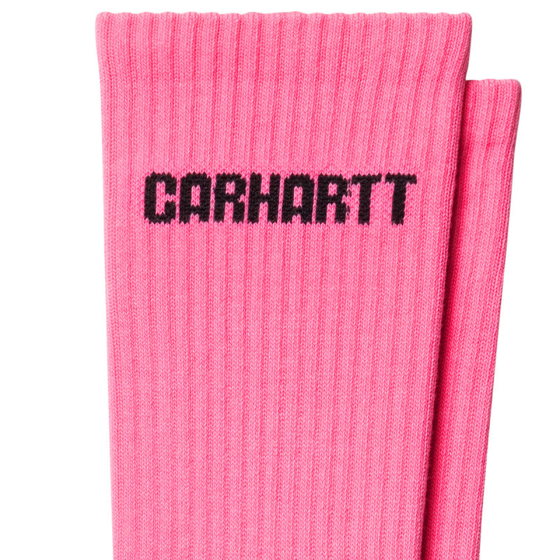 Carhartt WIP Industry Socks Lumo Pink/Black