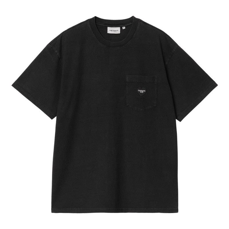 Carhartt WIP Ingo Pocket T-Shirt Black Garment Dyed