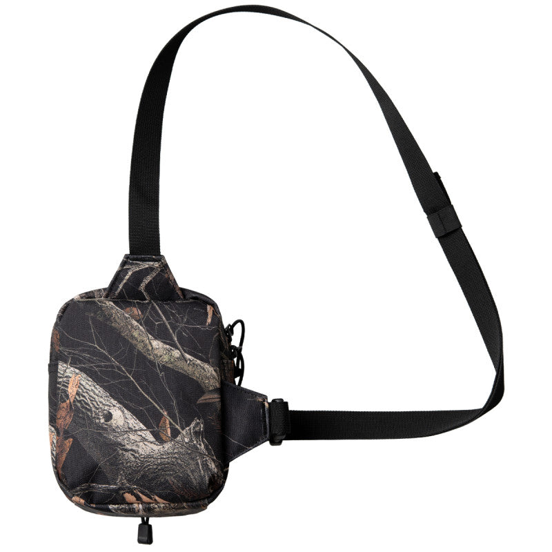 Carhartt WIP Kickflip Shoulder Bag Camo Feather Tree Black