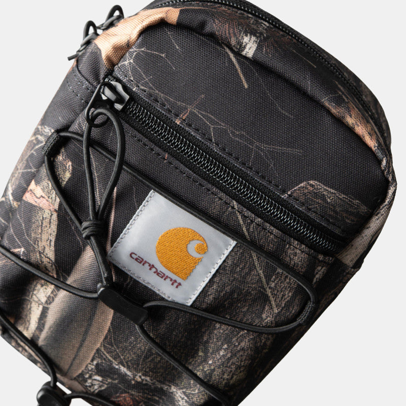 Carhartt WIP Kickflip Shoulder Bag Camo Feather Tree Black