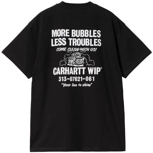 Carhartt WIP Less Troubles T-Shirt Black/White