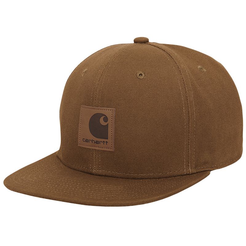 Carhartt WIP Logo Cap Hamilton Brown