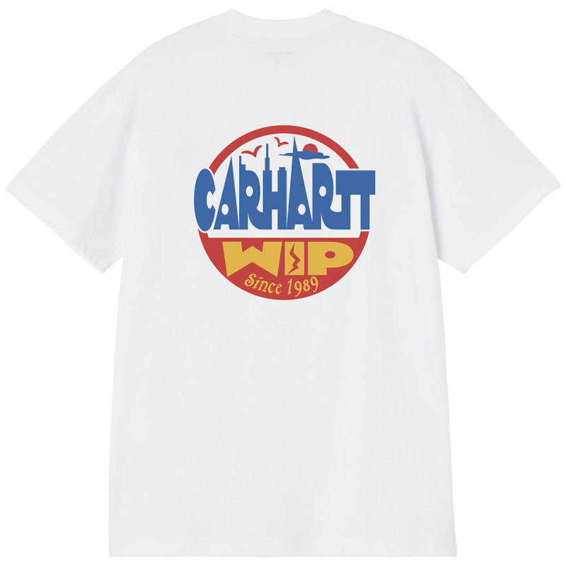 Carhartt WIP Luggage Label T-Shirt White