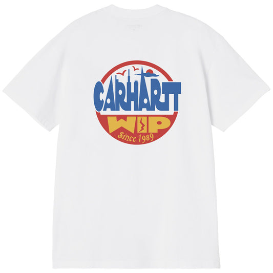 Carhartt WIP Luggage Label T-Shirt White