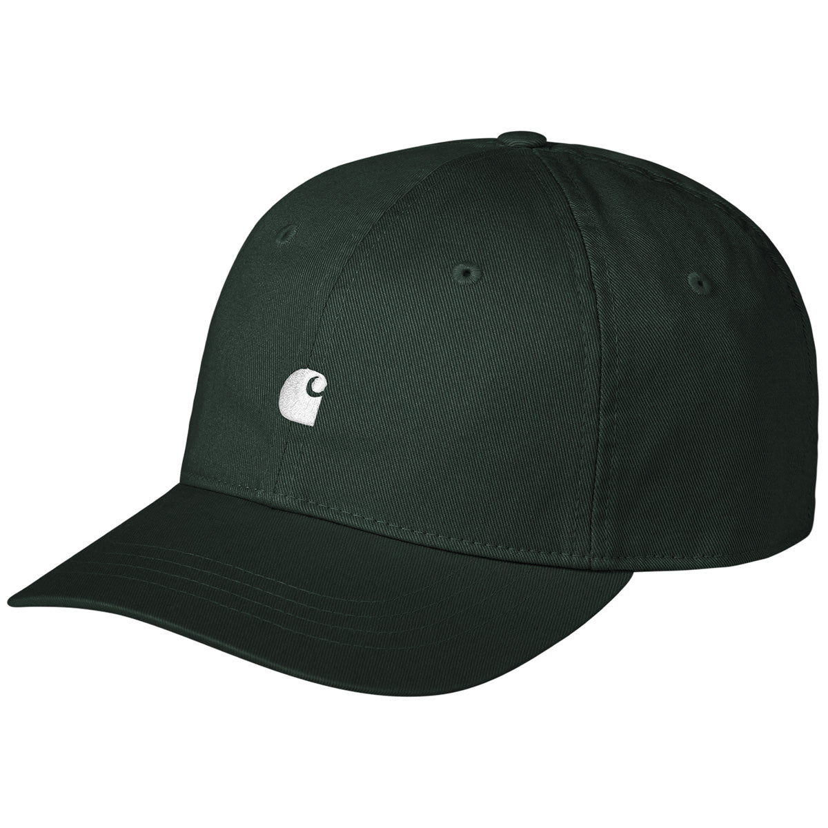 Carhartt WIP Madison Logo Cap Dark Scarab/White