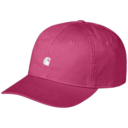 Carhartt WIP Madison Logo Cap Magenta/White