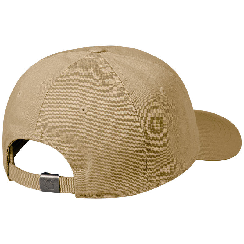 Carhartt WIP Madison Logo Cap Sable/White