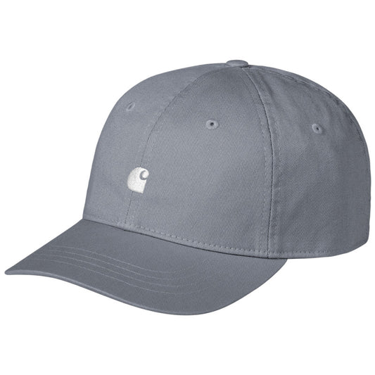 Carhartt WIP Madison Logo Cap Shady Blue/White