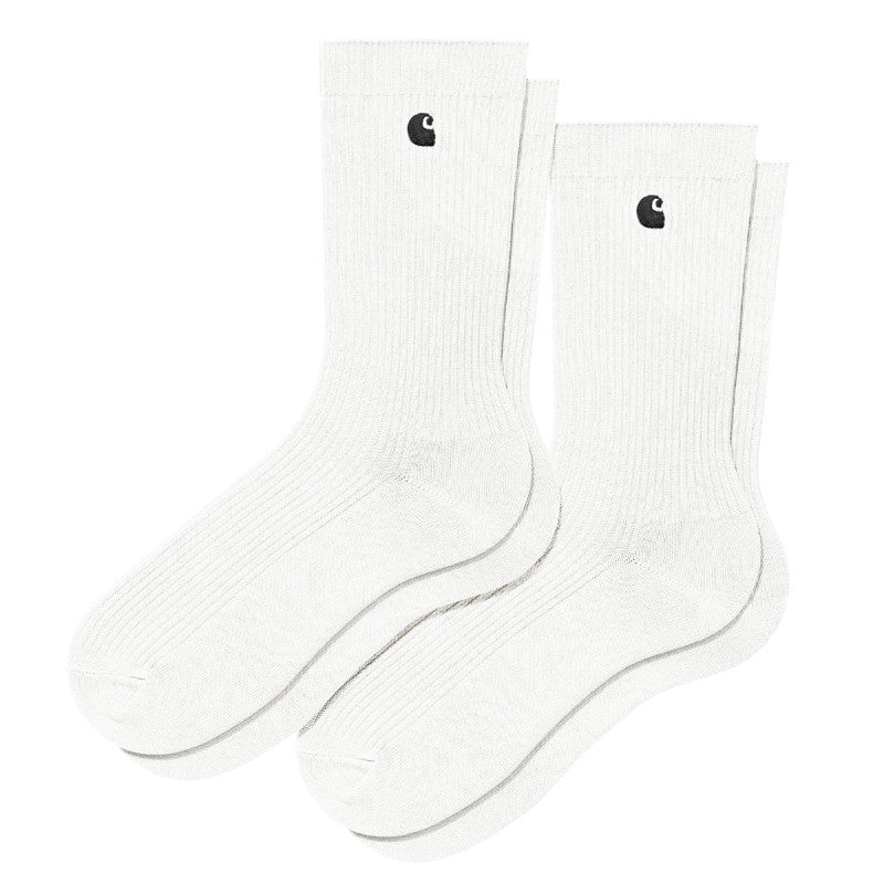 Carhartt WIP Madison Pack Socks White/Black + White/Black
