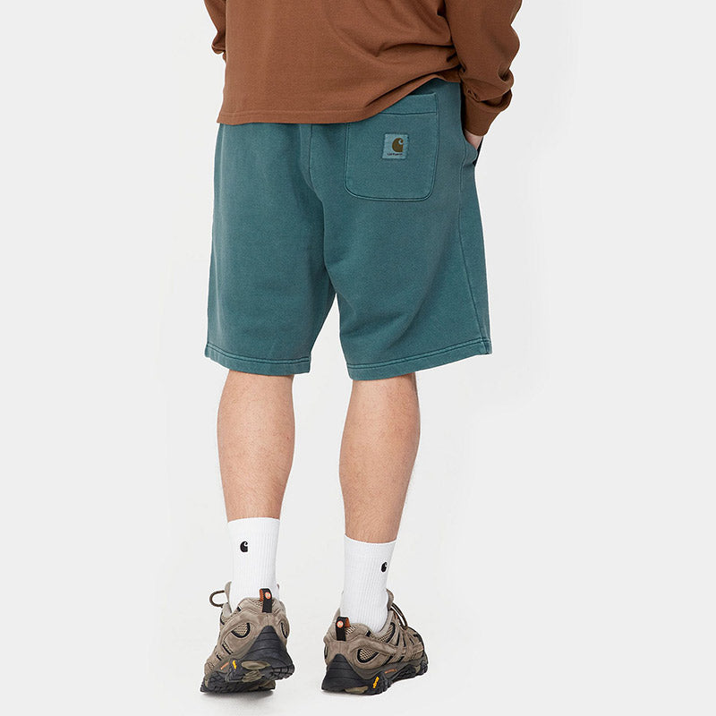 Carhartt WIP Nelson Sweat Short Botanic Garment Dyed