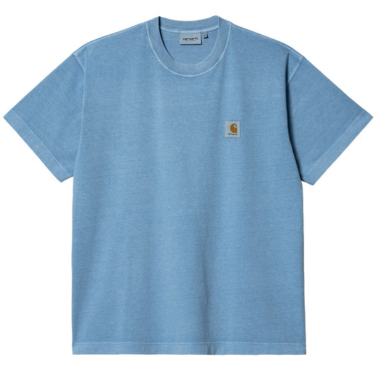Carhartt WIP Nelson T-Shirt Piscine Garment Dyed