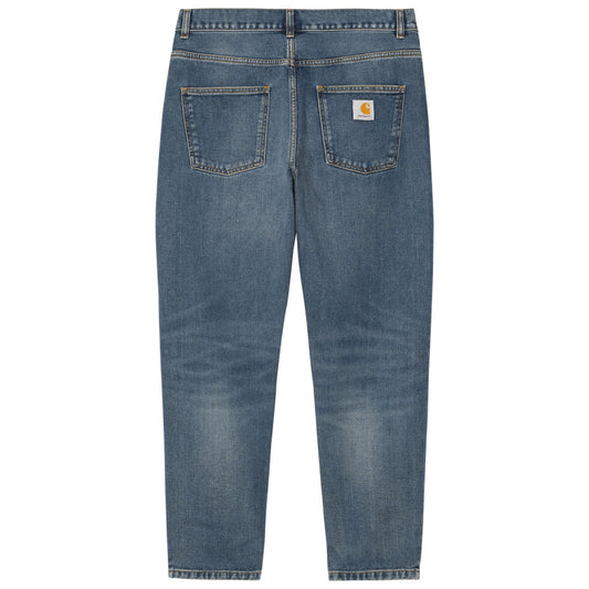 Carhartt WIP Newel Pant Blue Dark Used Wash