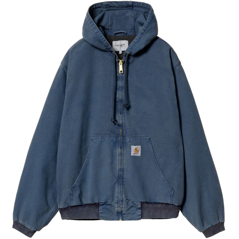 Carhartt WIP OG Active Jacket Dusky Blue Stone Canvas