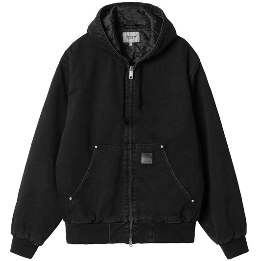 Carhartt WIP OG Active Rivet Jacket Black Stone Washed