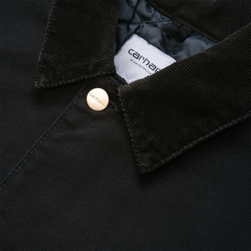 Carhartt WIP OG Chore Coat Black/Black Aged Canvas