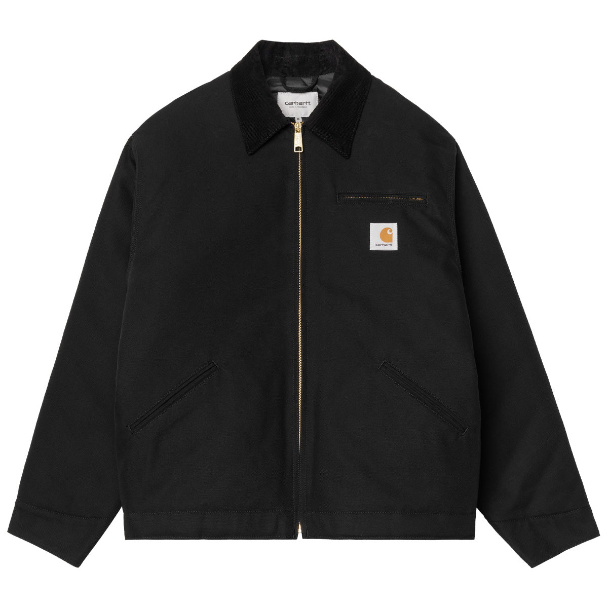 Carhartt WIP OG Detroit Jacket Black/Black Rigid