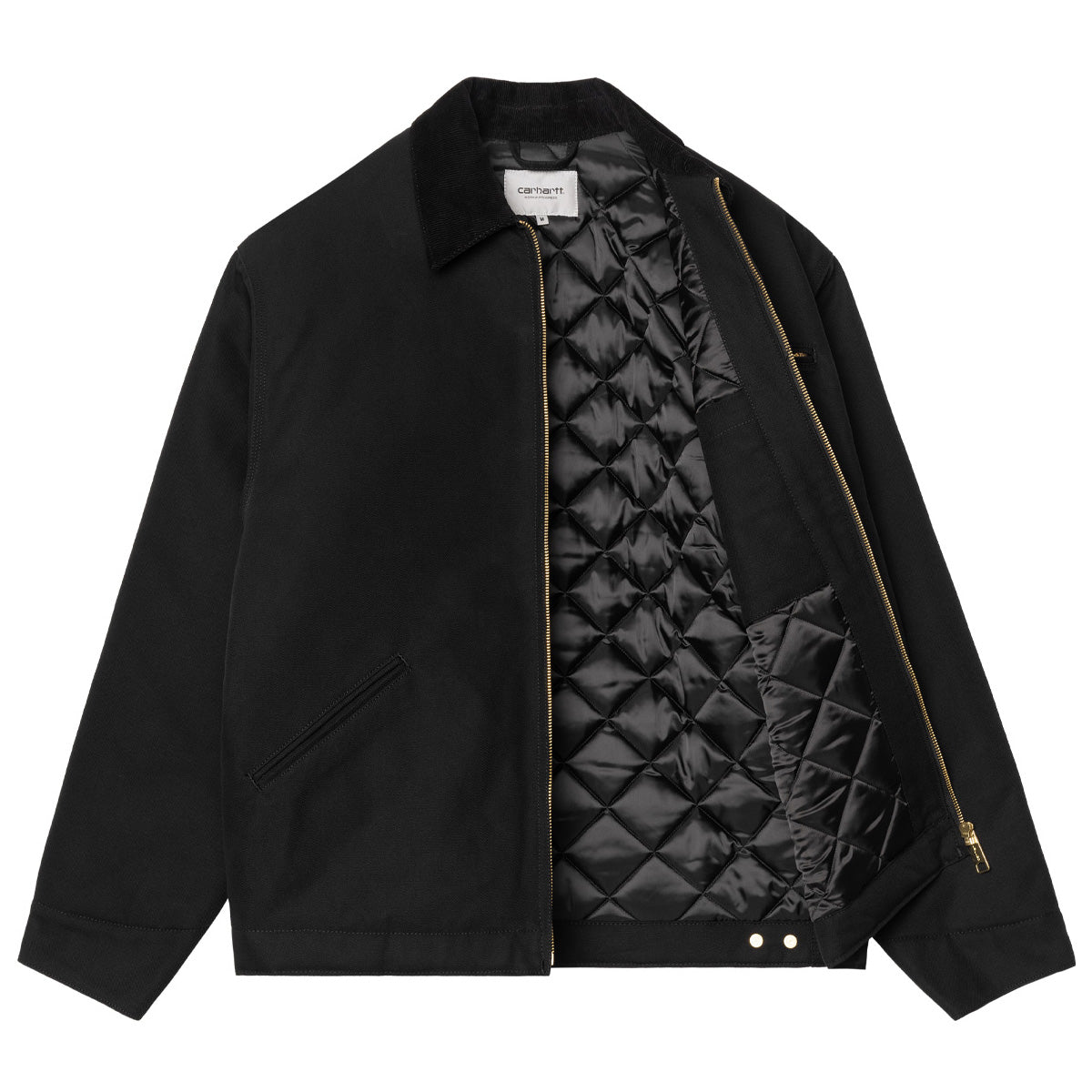 Carhartt WIP OG Detroit Jacket Black/Black Rigid