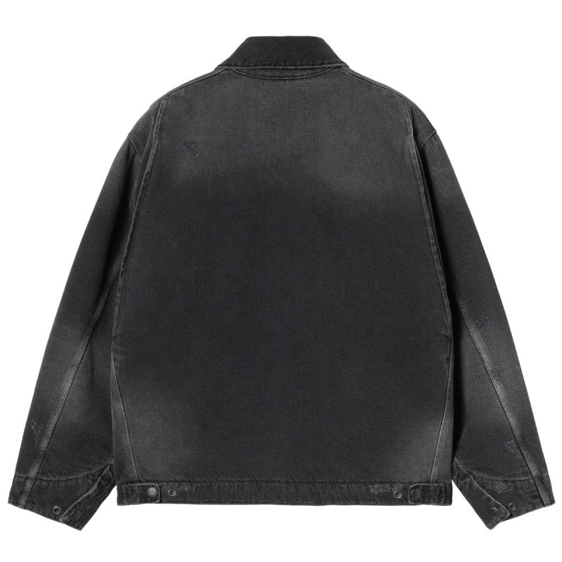 Carhartt WIP OG Detroit Jacket Black Grind Wash