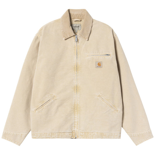 Carhartt WIP OG Detroit Jacket Dusty H Brown/Dusty H Brown Chalk Wash