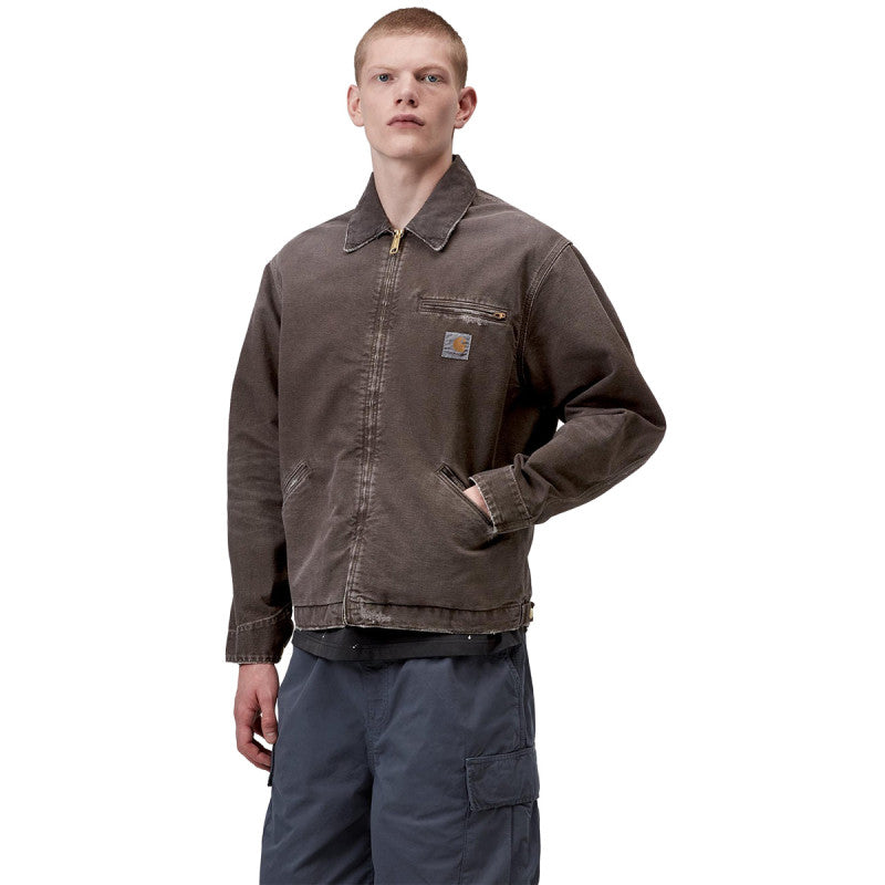 Carhartt WIP OG Detroit Jacket Tobacco/Tobacco Destroy Wash