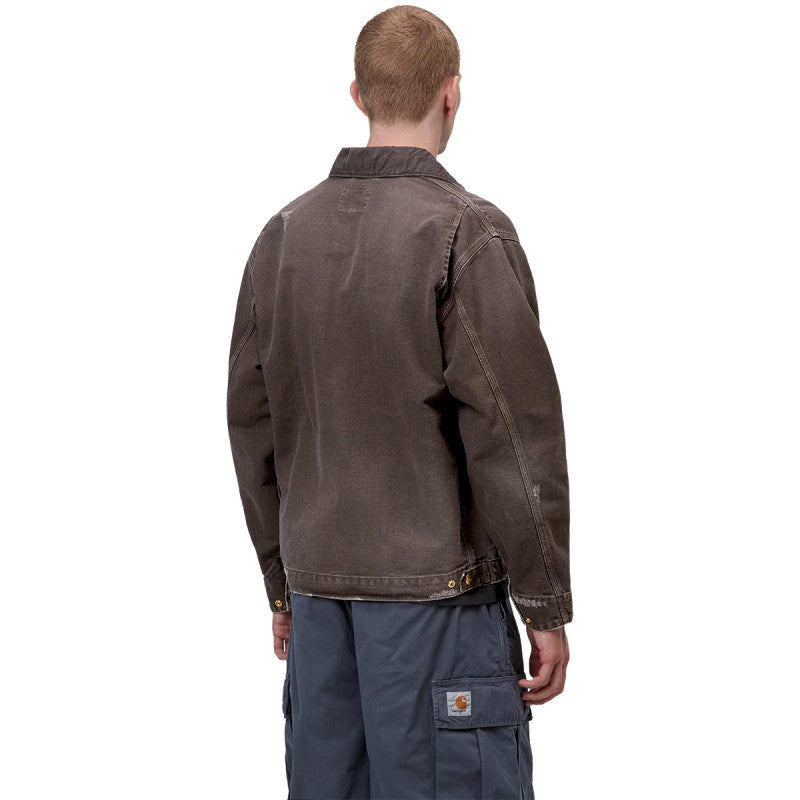 Carhartt WIP OG Detroit Jacket Tobacco/Tobacco Destroy Wash