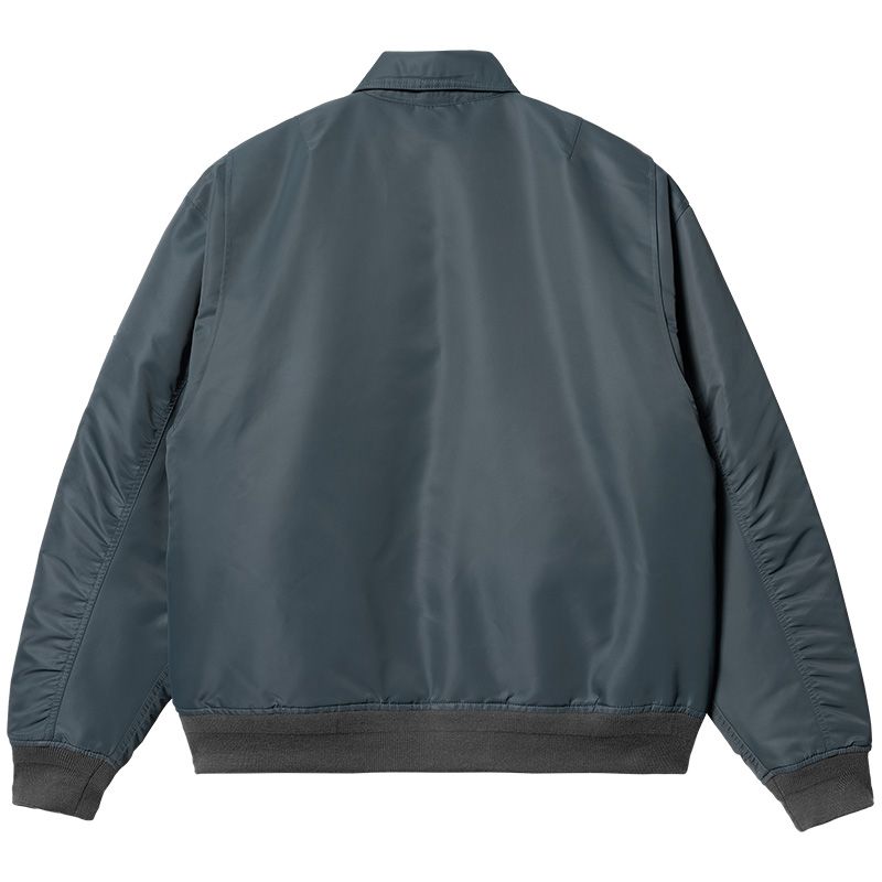Carhartt WIP Olten Bomber Jacket Ore/Smoke Green