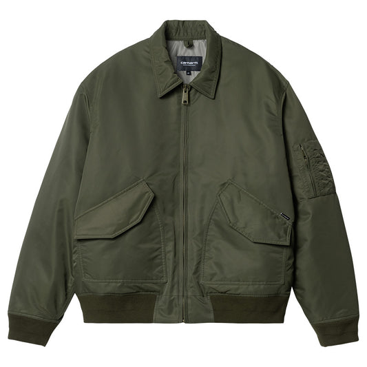 Carhartt WIP Olten Bomber Jacket Plant/Smoke Green