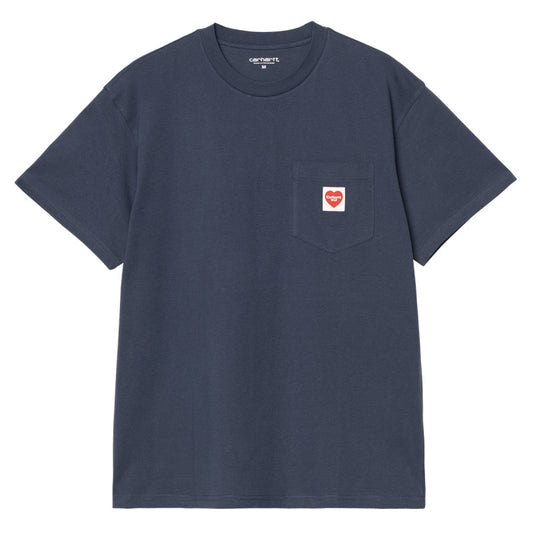 Carhartt WIP Pocket Heart T-Shirt Blue