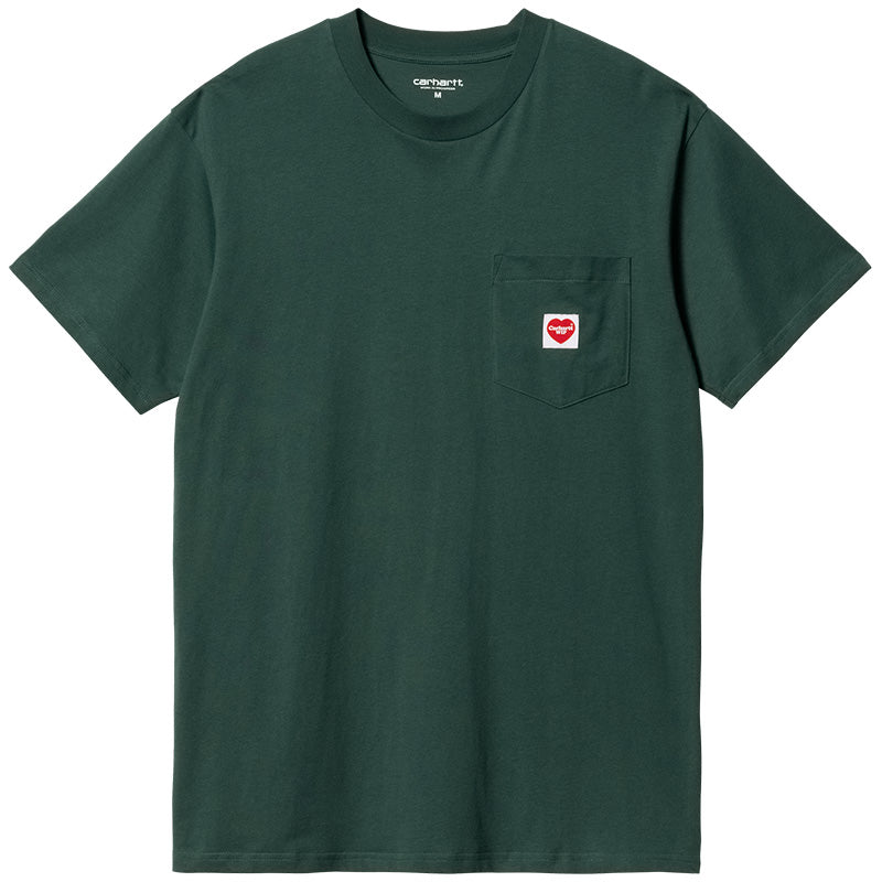 Carhartt WIP Pocket Heart T-Shirt Discovery Green