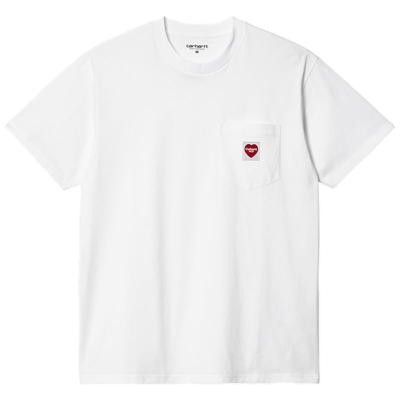 Carhartt WIP Pocket Heart T-Shirt White