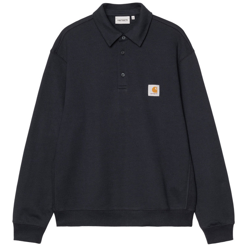 Carhartt WIP Polo Sweater Deep Night