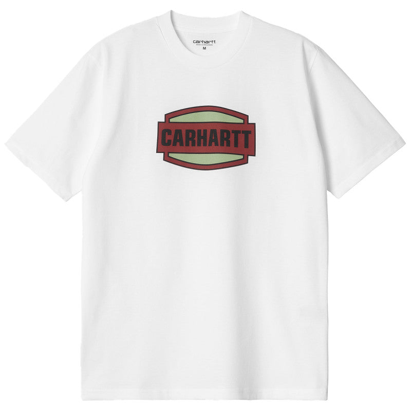 Carhartt WIP Press Script T-Shirt White