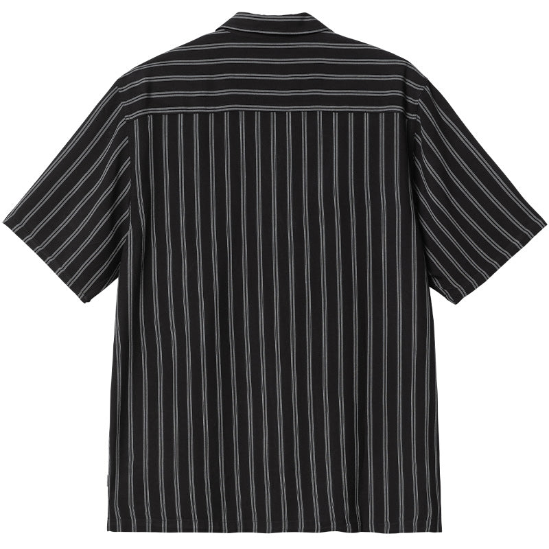 Carhartt WIP Reyes Stripe Shirt Black/White