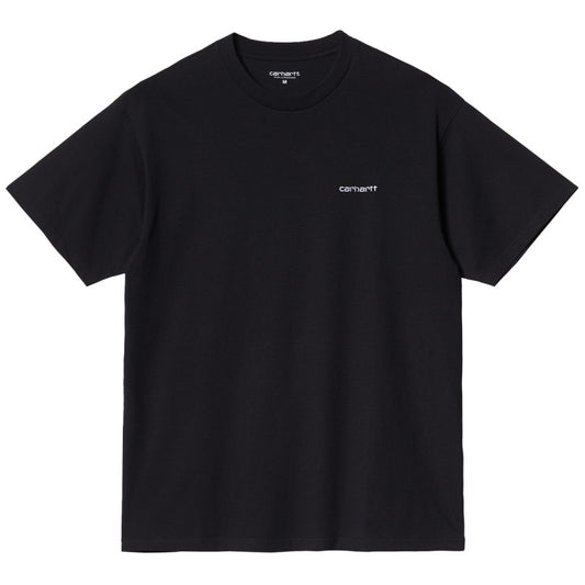 Carhartt WIP Script Embroidery T-Shirt Black/White