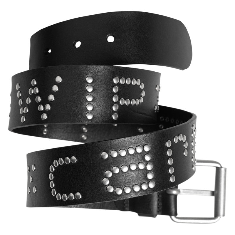 Carhartt WIP Script Studs Belt Black/Silver