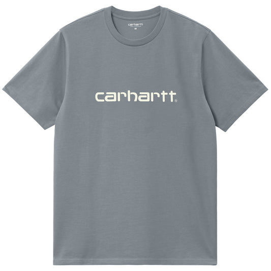Carhartt WIP Script T-Shirt Dove Grey/Wax